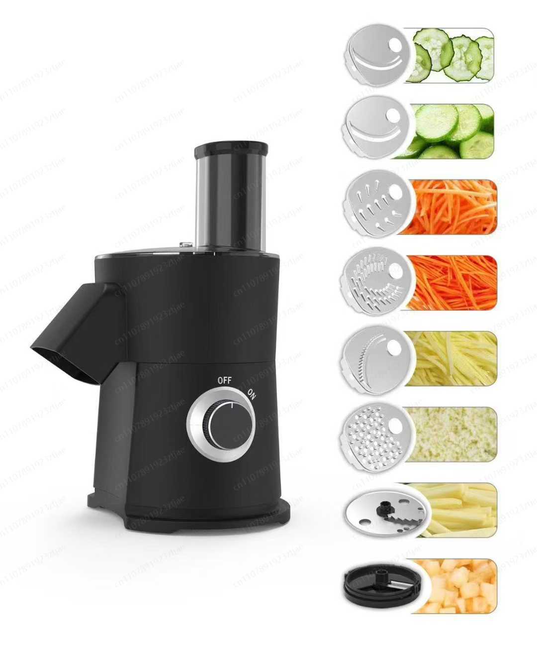 Food Processor Large - Электрическая овощерезка 7 в 1, автоматический