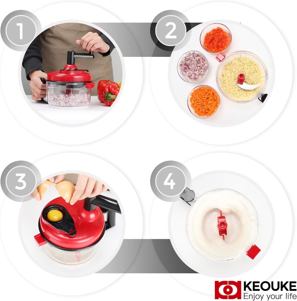 Ручной измельчитель продуктов  – обзор и цена Food Processor Large
