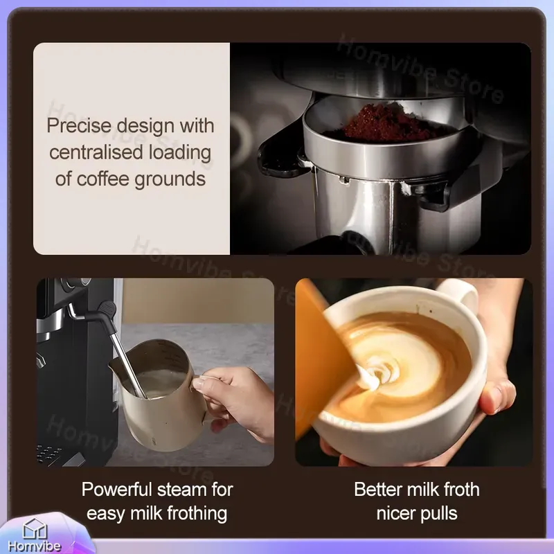 Полуавтоматическая кофемашина  – обзор и цена Milk Frother Automatic