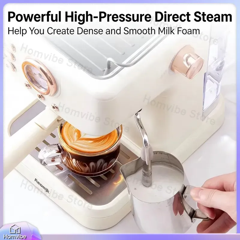 Полуавтоматическая кофемашина  – обзор и цена Milk Frother Automatic