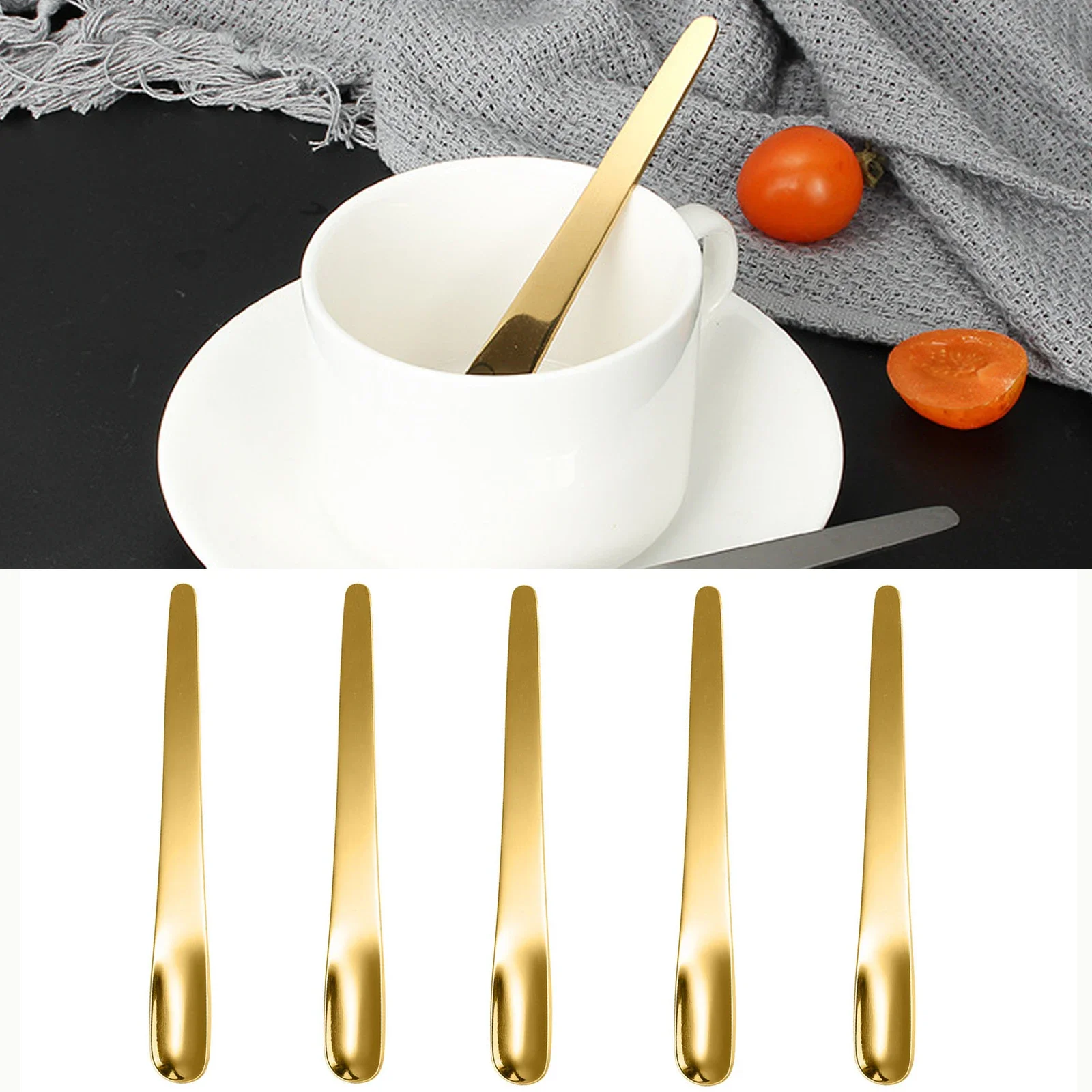 5 шт., кофейная ложка, нержаве – обзор и цена Kitchen Appliances Electronics
