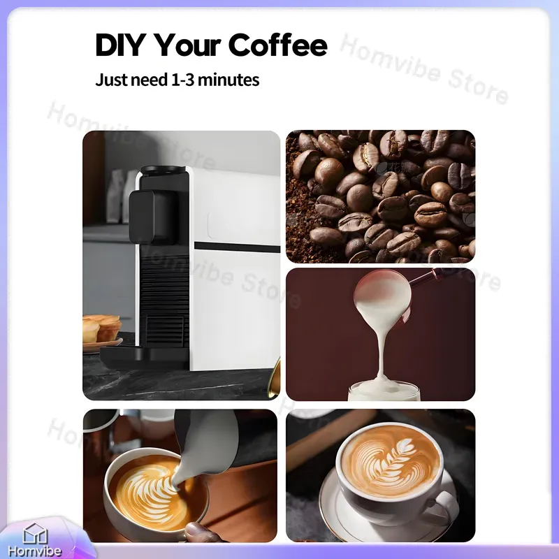 Умная портативная кофемашина д – обзор и цена Milk Frother Automatic