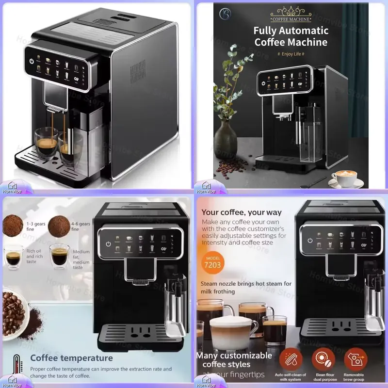 Автоматическая кофемашина 6-в- – обзор и цена Milk Frother Automatic