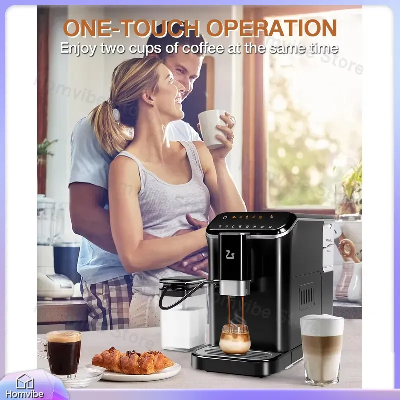 Автоматическая кофемашина на 2 – обзор и цена Milk Frother Automatic